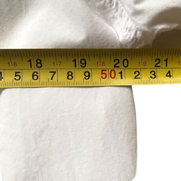 Vintage 90s 00s Y2K 100% cotton Tommy Jeans white button down casual shirt top - Picture 15 of 15